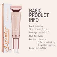 O TWO O SKIN PERFECTING INVISIBLE PORES PRIMER 25ml - Image 6