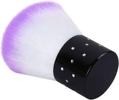 MY COLOR Nail Dust Brush Colorful Soft Kabuki Cleaner Brush for Makeup (1 - Pieces) - Image 3