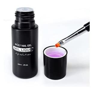 NAILWIND Slip Solution Poly Gel Kit - 75ml Slip Solution for Poly Nail Gel, Nail Extension Liquid Solution Anti-stick Tools with Nail Art Brush Starter Kit for Poly Extension Nails - Image 2