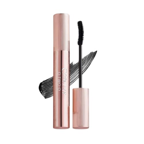 O TWO O Extreme Volume Curling Waterproof Mascara, 24-Hour Smudge-Proof, Thickening Formula, 7g