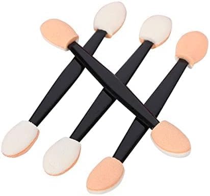 COSLUXE Eyeshadow Applicators, 30 pcs Disposable Double Sided Oval Eyeshadow Brush Sponge Applicator Disposable Eye shadow Brush Eye shadow Sponge Eye Makeup - Image 8