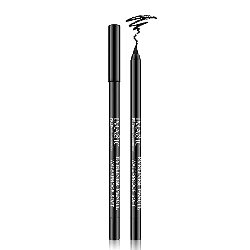 COSLUXE IMAGIC Waterproof Gel Eyeliner Pen – Smudge-Proof Black Kajal for Women, Long-Lasting Eye Makeup 1Pcs - Image 5