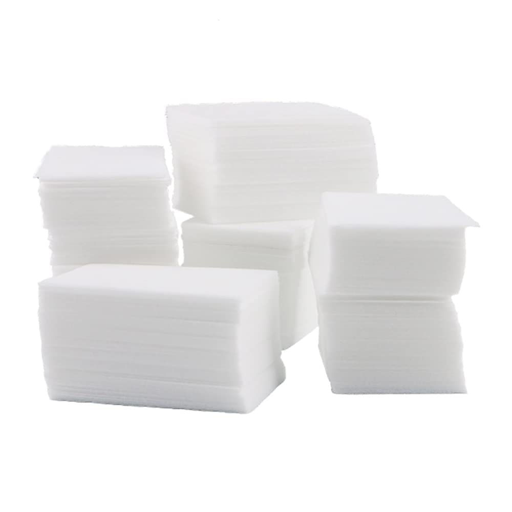 NAILWIND Nail Cotton Pads 1000 Pcs - Lint Free Gel Nails Polish Removers Cotton Pad Eyelash Extension Glue Cleaning Wipes, Nails Wipes Nails Art Gel Polish Remover Cotton Pads - Image 6
