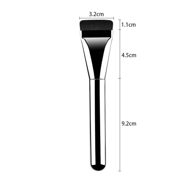 COSLUXE Flat Foundation Brush, Flat Head Foundation Brush for Liquid Makeup, Foundations' Brush Set for Liquid, Cream Foundation's Concealer Brush's Makeup Brushes 2 - Pcs - Image 9