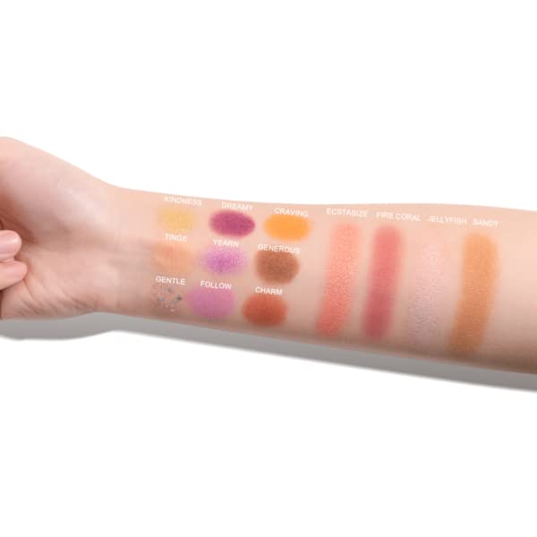 COSLUXE IMAGIC PROfessional COSMETIC THE MERMAID EYESHADOW PALETTE,MAKEUP, FACE PALETTE 15.8G - Image 2