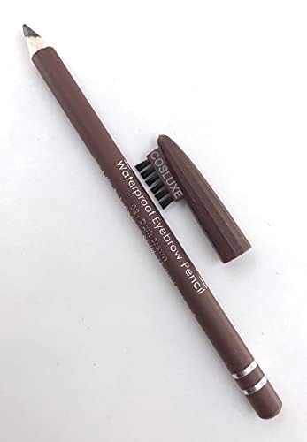 COSLUXE PROFESSIONAL 2pcs Long Lasting WaterProof Eyebrow Pencil with Brush Black & Dark Brown - Image 7
