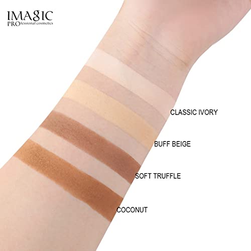 COSLUXE IMAGIC PROfessional Contour Palette 30.8g, 4 COLOR CONTOUR POWDER PALETTE - Image 4