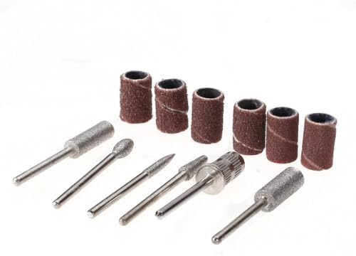 MY COLORS Nail Drill Bits Set Cuticle Tools, Electric Nail Drill Bits Kit 3/32", Nail Drill Machine for Nail Bits, Nail Polishing Clear and Care Drill Bits 6 - PCS - Image 8