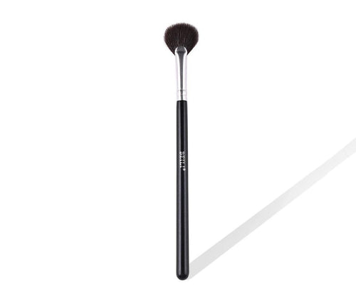 COSLUXE BEILI Fan Brush Professional Blush Brush Soft Vegan Synthetic Makeup Brushes, for Face Highlighting,Buffing and Blending with Powder Cream Cosmetics Blusher Highlighter Applicator Eyeshadow Brush