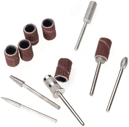 MY COLORS Nail Drill Bits Set Cuticle Tools, Electric Nail Drill Bits Kit 3/32", Nail Drill Machine for Nail Bits, Nail Polishing Clear and Care Drill Bits 6 - PCS - Image 9
