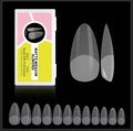 NAILWIND Gel Nail Kit, Soft Gel Nail Tips, False Nails for Gel Nail Art Polish Soak Off Lamp Easy Nail Extensions Acrylic Fake Nails False Press on Nail Tips (27 - MATTE MEDIUM ALMOND, 500 - PCS)