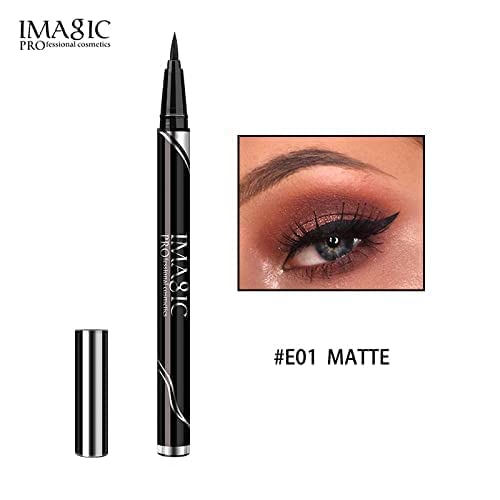 COSLUXE IMAGIC Professional Cosmetic Matte Liquid Pen Eyeliner - 8ml (01 - Matte) - Image 4