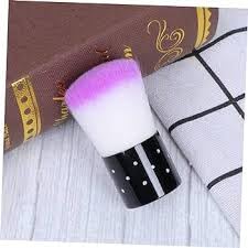 MY COLOR Nail Dust Brush Colorful Soft Kabuki Cleaner Brush for Makeup (1 - Pieces) - Image 2