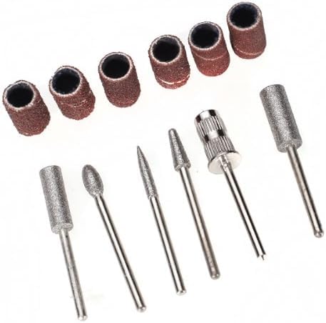 MY COLORS Nail Drill Bits Set Cuticle Tools, Electric Nail Drill Bits Kit 3/32", Nail Drill Machine for Nail Bits, Nail Polishing Clear and Care Drill Bits 6 - PCS - Image 7