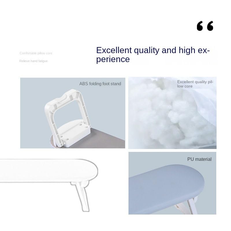 NAILWIND Nail Pillow Hand Rest for Nails, Arm Rest Nail Table for Fingernails and Toenails, Professional Manicure Nail Pillow Hand Rest Stand for Nail Technician Salon Use - Image 3