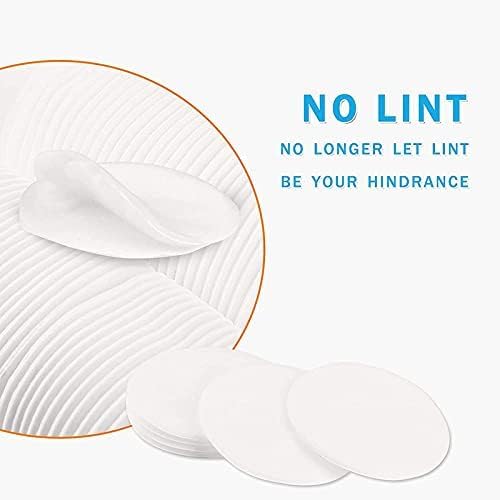 COSLUXE Cotton Pads for Face Make Removal Soft Round Pads - White 150 - Image 5