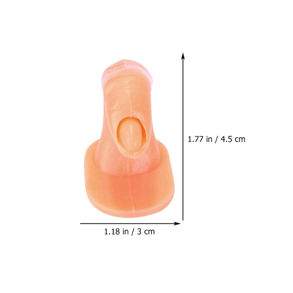 Cosluxe Practice Manicure Fingers Fake Training Fingers for Acrylic Nail Practice Finger Nail Art Training Display Decoration Without Nails 10 Pieces - Image 4