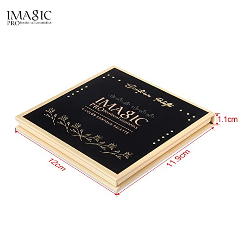 COSLUXE IMAGIC PROfessional Contour Palette 30.8g, 4 COLOR CONTOUR POWDER PALETTE - Image 7