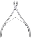COSLUXE Cuticle Nippers Cuticle Scissors Trimmer & Remover - Stainless Steel | Extremely Sharp | Best Hand Care Professional Manicure Tool