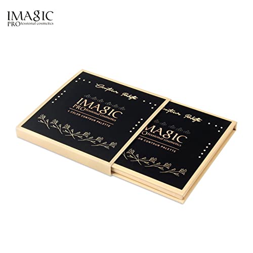 COSLUXE IMAGIC PROfessional Contour Palette 30.8g, 4 COLOR CONTOUR POWDER PALETTE - Image 6