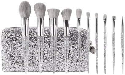 BH STUDIO PRO Remix Dance Brush Beat - 10 Piece Brush Set Premium Cosmetic Makeup Brush Set for Foundation Blending Blush Concealer Eye Shadow - Image 2