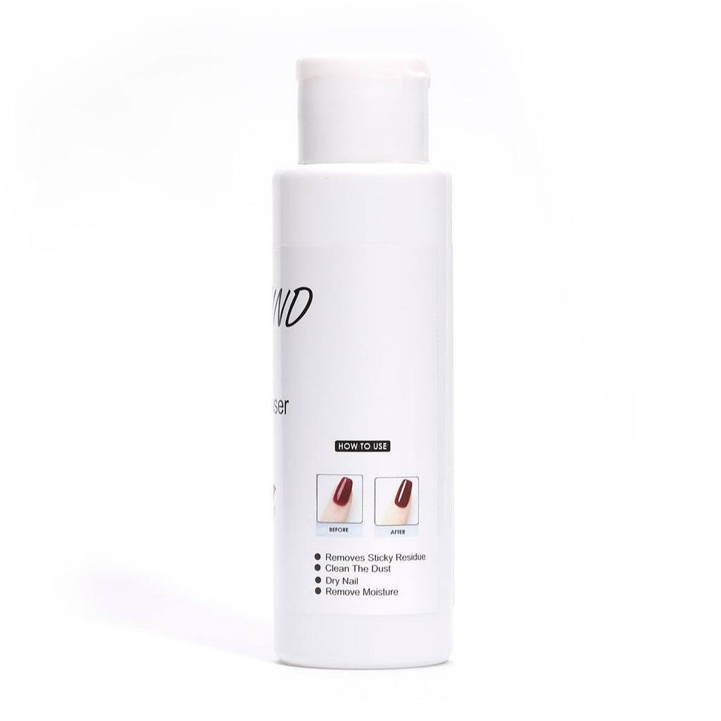 NAILWIND UV Nail Gel Cleanser for Nails, Finishing Wipe Sticky Residue Remover Cleanser Cleaner 100ml Nail Surface Cleanser for Gel Nails,Nail Cleaning Solution for UV Polish - Image 5