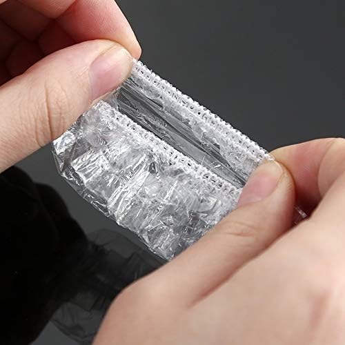 COSLUXE ear caps 100 Pcs for Clear Waterproof Ear Protectors – Disposable Ear Caps for Bathing, Shower, Hair Dye, Spa, and Salon Use – Elastic and Lightweight Ear Covers for Home, Hotel, and Travel - Image 9