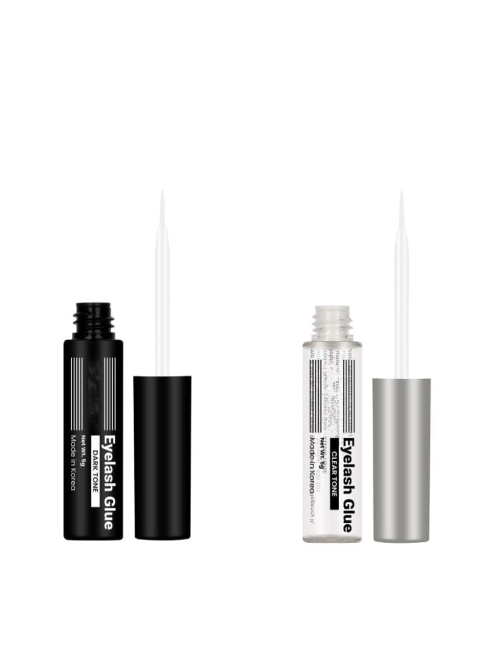 My Colors Eyelash Glue, Super Strong Hold for False Eyelashes, Lash Glue, Eyelash Adhesive,5g Latex Free, Suitable for Sensitive Eyes, Waterproof, BLACK, 1