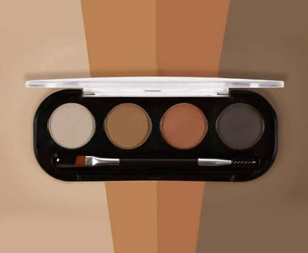 MY COLORS Soft And Natural Eyebrow Makeup Cake 4g For Women And Girls - Image 3