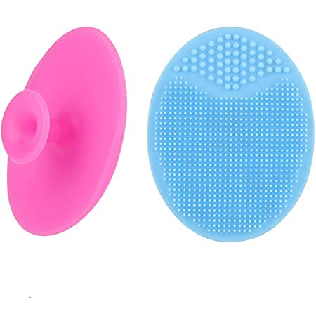 Cosluxe Face Scrub Brush, 2 Pcs, Soft Silicone Exfoliation, Massage, Pore Cleansing & Blackhead Removal, For Women & Girls - Image 7