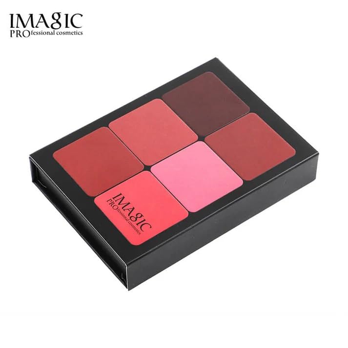 IMAGIC 12 Colors Contour & Blush Palette, Multiuse Cream Foundation & Blush Palette 18g - Image 5