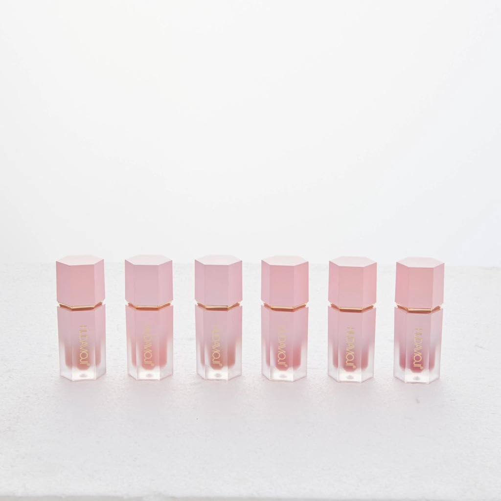 HUDAMOJI Soft Cream Blush Makeup, Liquid Blush for Face Cheeks, Weightless, Long-Wearing, Smudge Proof, Natural-Looking,Make Up Gift for Women Girls (Multicolord, 6- PCS SET) - Image 5