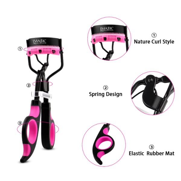 IMAGIC PROfessional Cosmetic EYELASH CURLER, MAGIC PINK EYELASH CURLER - Image 4