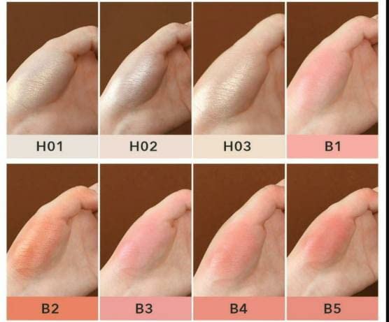 COSLUXE IMAGIC PROfessional Cosmetic RADIANT HIGHLIGHT AND BLUSHER 8.8g (B5-RUST HUE) - Image 7