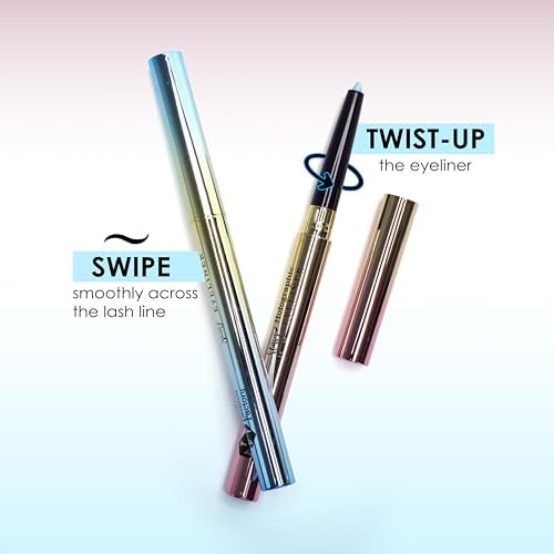 My Colors x TFF Holographic Shimmery Eyeliner Pencil | Waterproof, Smudge Proof, Long Lasting Eyeliner With Easy Glide | 24hrs Multi - Chrome Effect (01, 0.35g) - Image 5
