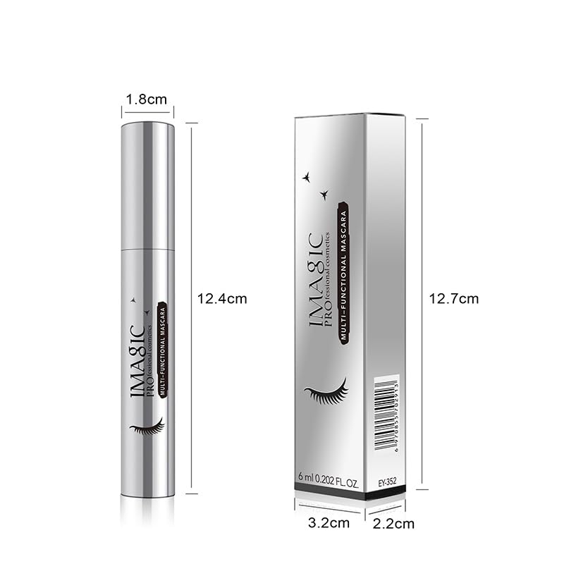 IMAGIC Multi-Functional Masacra, Volumizing & Lengthening, Waterproof, Black,- 6ml - Image 5