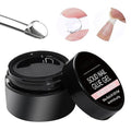 NAILWIND Solid Gel Nail Glue for Nail Tips Clear,Strong Adhesive Rhinestone Gel Nail Glue for Acrylic Nails Tips, Press on Solid Glue Gel, Nail Art Manicure Glue Gel, Need UV/LED Lamp (Clear, 15 ml)