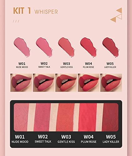 COSLUXE IMAGIC Professional Velvet-Matte, Long Lasting Matte Liquid Lipstick Kit Set (5.g, 02 - Maples) - Image 6