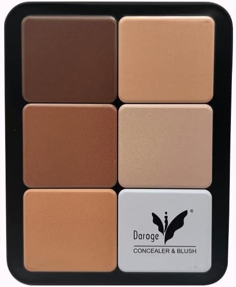 COSLUXE X DAROGE Professional Makeup Blush & Contour Palette, Rechargeable/Refillable Invisible Cover Advanced Look 12 Color Blush, Contour & Powder Palette 24g 0.84oz - Image 2