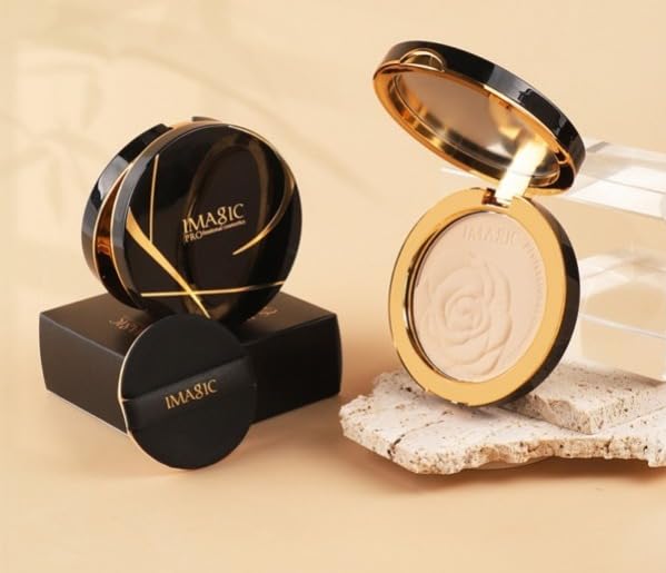 COSLUXE IMAGIC HD Setting Compact Powder 13.5g (1381 - TRANSLUCENT)