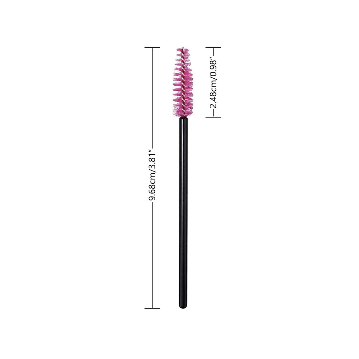 COSLUXE Disposable Mascara Brush, 10 Pcs Eyelash Brushes Mascara Wands Applicator Eyelash Extensions Makeup Tools Eyebrow Brush - Image 4