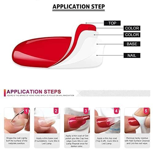 NAILWIND Gel Base Coat 7.5ml for Gel Nail Polish Soak Off Upgraded Formula Long-Lasting DIY Home and Nail Salon Quick Drying, Long Lasting, - Image 6