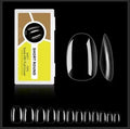 NAILWIND Gel Kit, Soft Tips, False Nails for Art Polish Soak Off Lamp Easy Extensions Acrylic Fake Press on Tips (20 - Short Round, 500 - PCS)