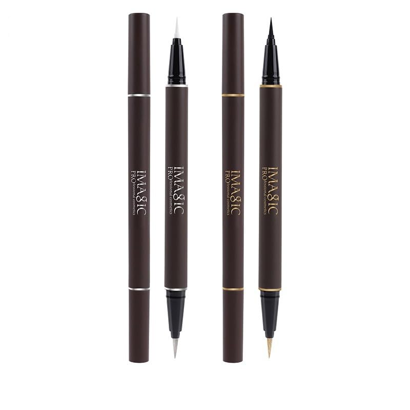 COSLUXE IMAGIC Long Lasting Double-ended Duo Eyeliner (01 - SILVER SHINE & WHITE MATTE)