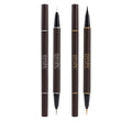 COSLUXE IMAGIC Long Lasting Double-ended Duo Eyeliner (02 - GOLDEN SHINE & BLACK MATTE)