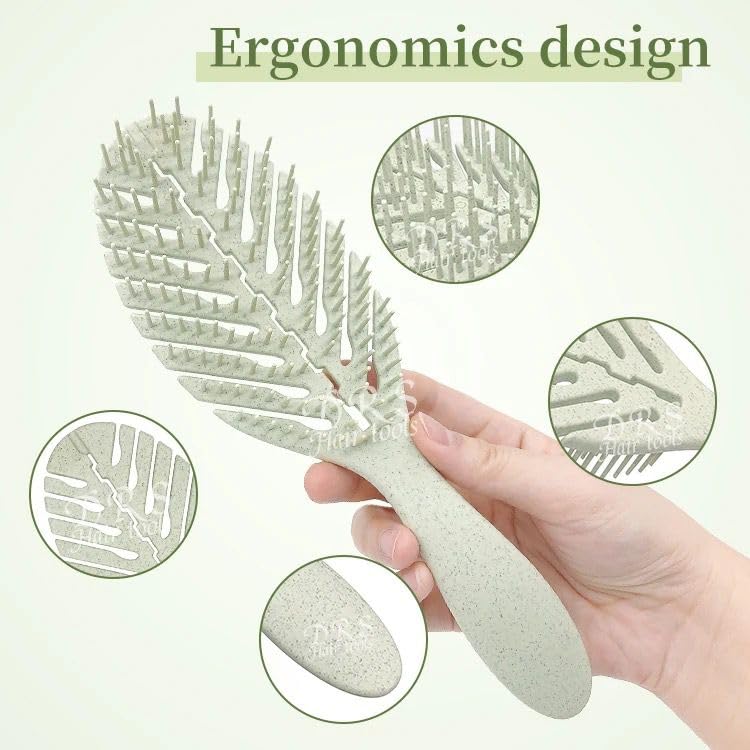 COSLUXE Hair Comb Scalp Massage - Image 2