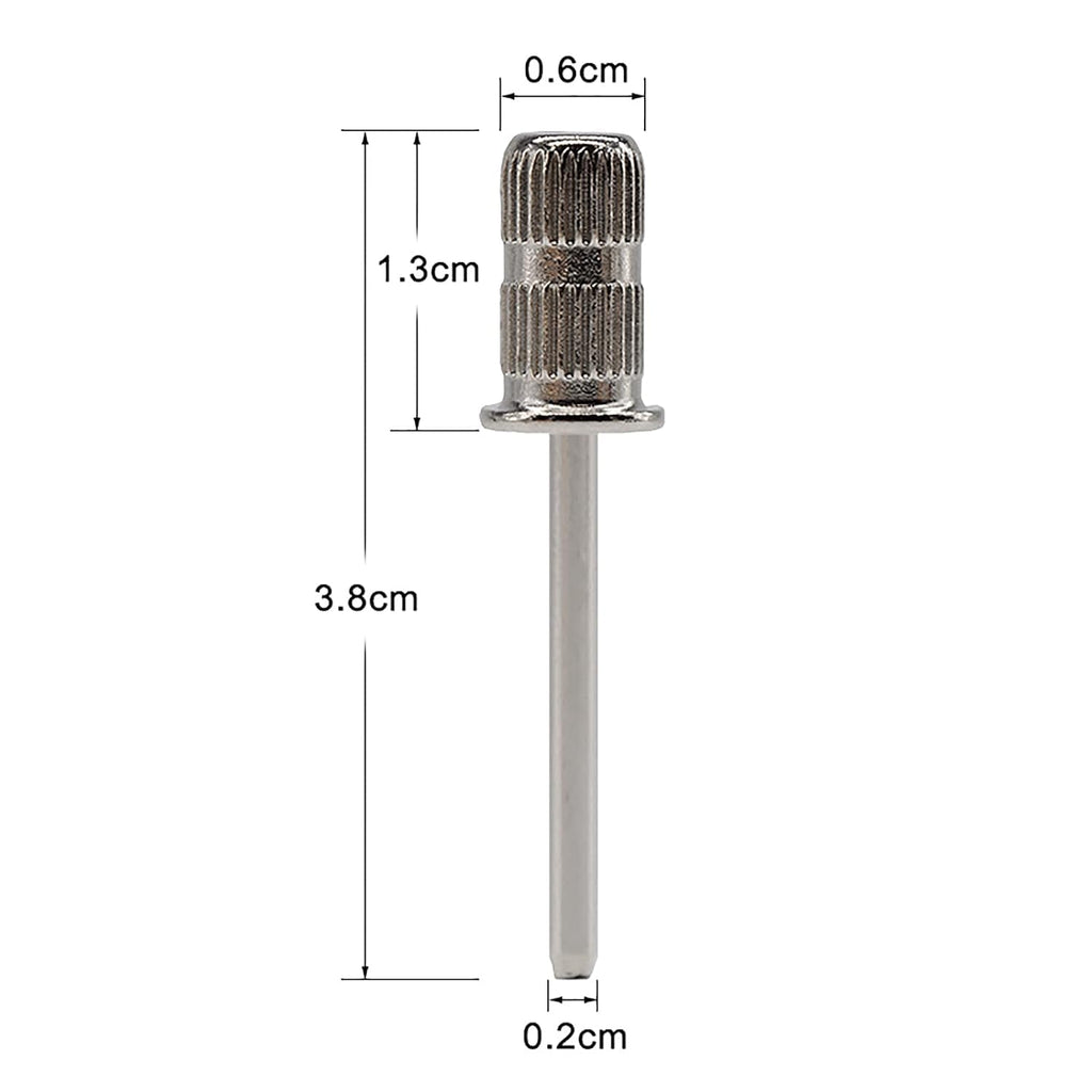 NAILWIND Nail Drill Bits, Sanding Bands 100 Pcs 80# Coarse Grit Efile Sand Set Size Electric File Nail Bits for Manicures and Pedicures Care Nail Tools - Image 8