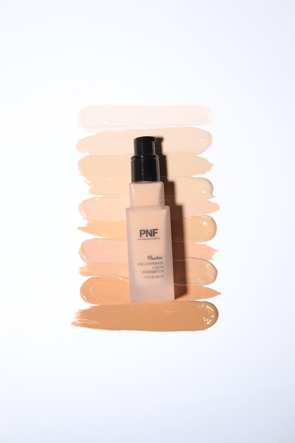PNF PROFESSIONAL Flawless Finish Foundation | Full Coverage Liquid Foundation | Long Lasting, Waterproof | Buildable Full Coverage | Lightweight | Easy to Blend | 30ml (CHAI, 30ml) - Image 9
