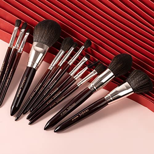 COSLUXE IMAGIC PROfessional 12PCS Professional Makeup Brush Set For Foundation Powder Blush Eyeshadow Face Makeup Brush - Image 7