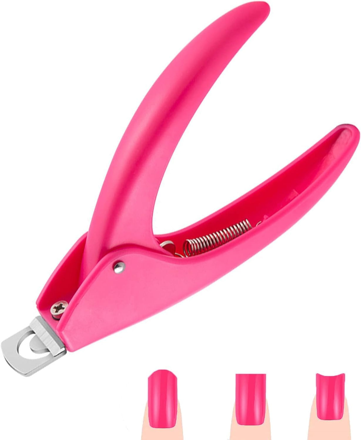 NAILWIND Acrylic Nail Clipper, Acrylic Nail Cutter Fake Nails Clippers False Nails Cutter Nail' Tip Clipper Artificial Nail' Clipper Nails Tip Trimmer For Artificial Nail; Art Manicure Tools 1 PCS
